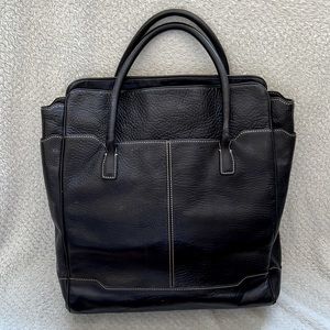 Large Cole Haan Leather Bag / Laptop bag